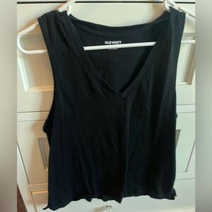 Old Navy Jet Black Sleeveless Top